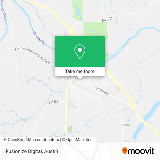Fusionize Digital map