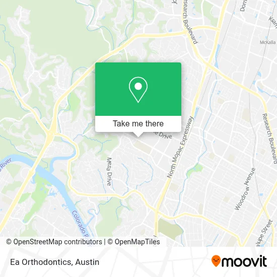 Ea Orthodontics map