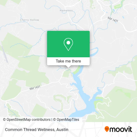 Common Thread Wellness map