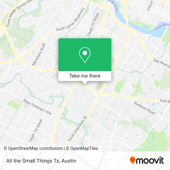 All the Small Things Tx map
