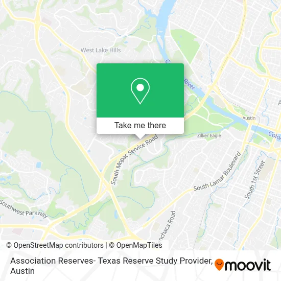 Association Reserves- Texas Reserve Study Provider map