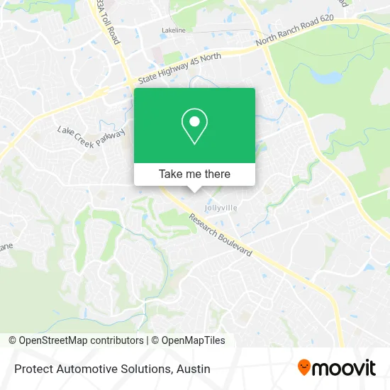 Protect Automotive Solutions map