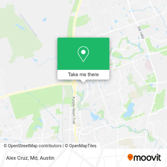 Alex Cruz, Md map