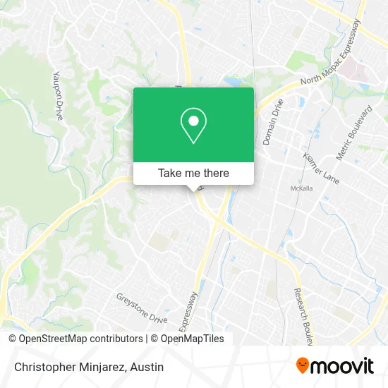 Christopher Minjarez map