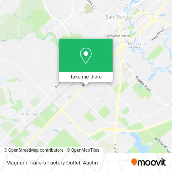Magnum Trailers Factory Outlet map