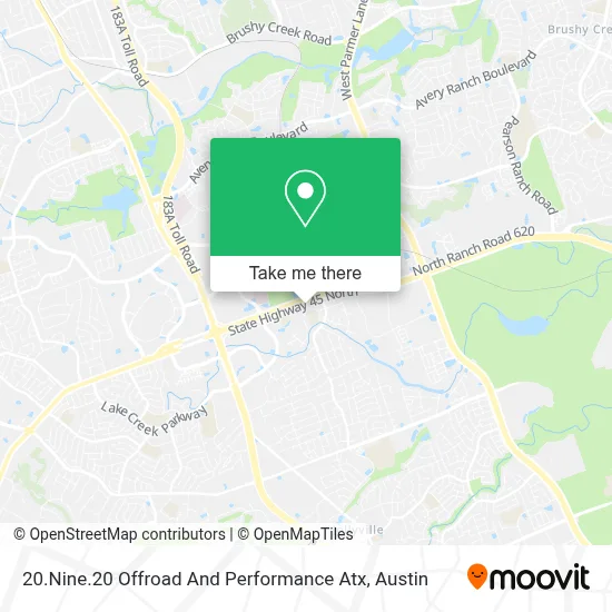20.Nine.20 Offroad And Performance Atx map