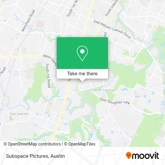 Subspace Pictures map