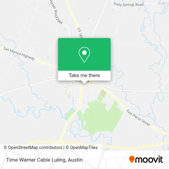 Time Warner Cable Luling map
