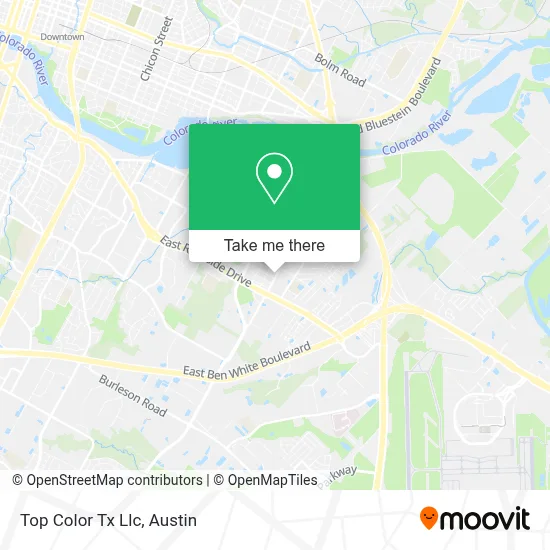 Top Color Tx Llc map