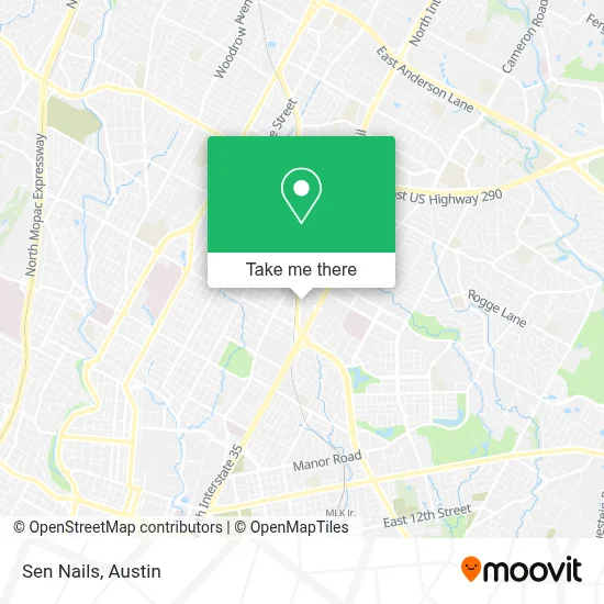 Sen Nails map