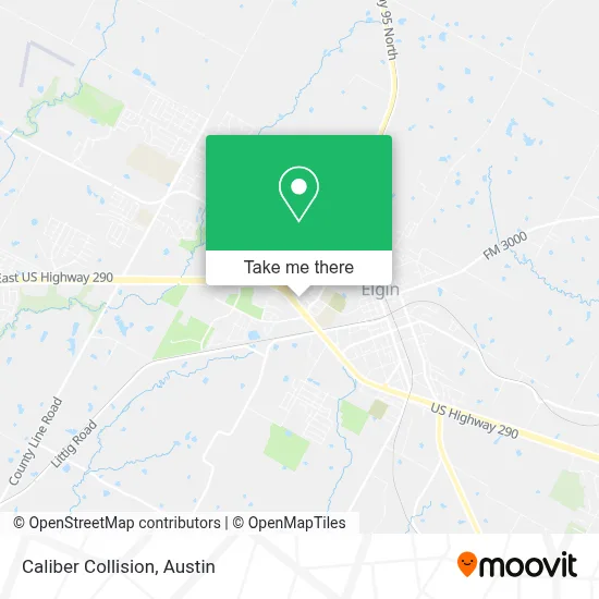 Caliber Collision map