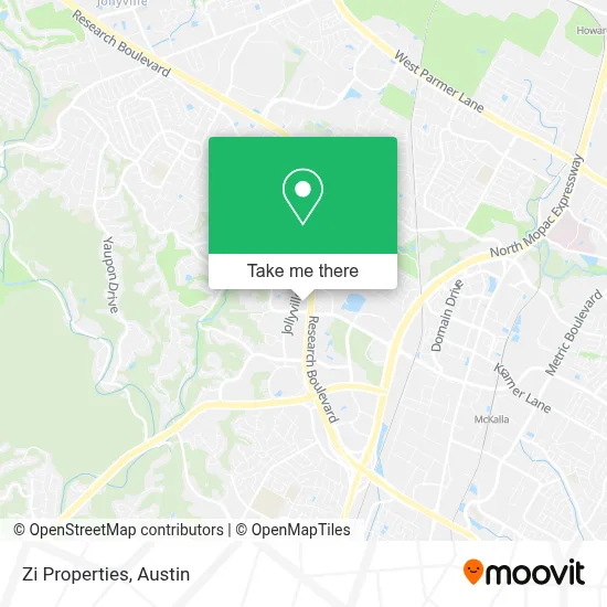 Zi Properties map