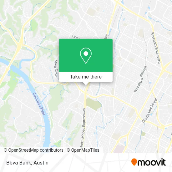 Bbva Bank map