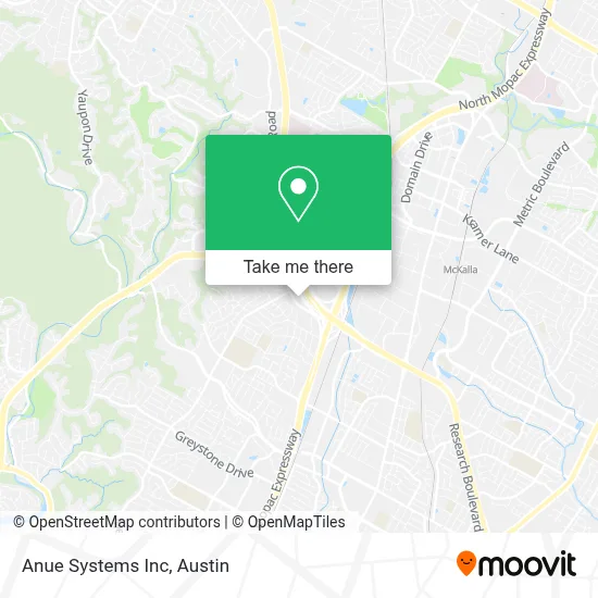 Anue Systems Inc map
