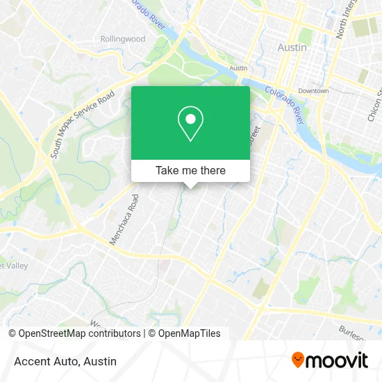 Accent Auto map