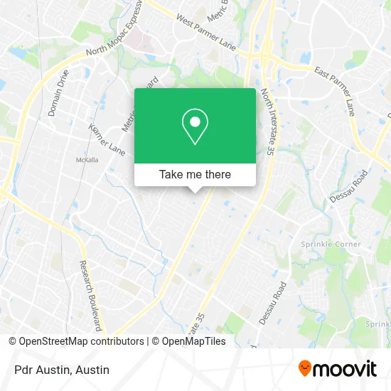 Pdr Austin map