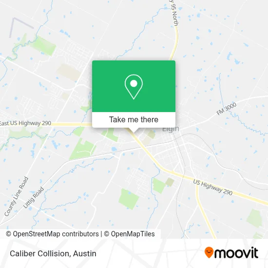 Caliber Collision map