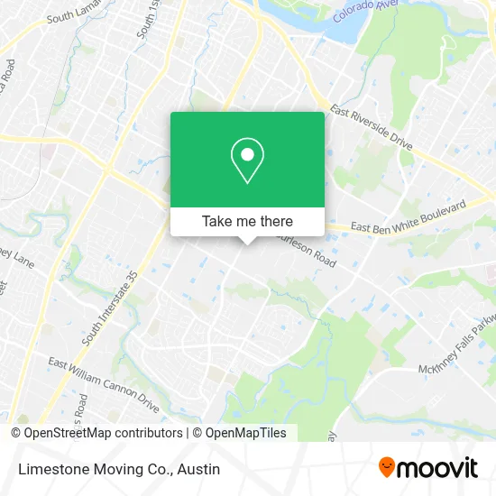 Limestone Moving Co. map