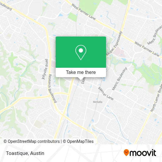 Toastique map