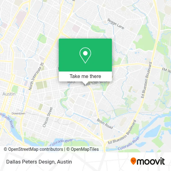 Dallas Peters Design map
