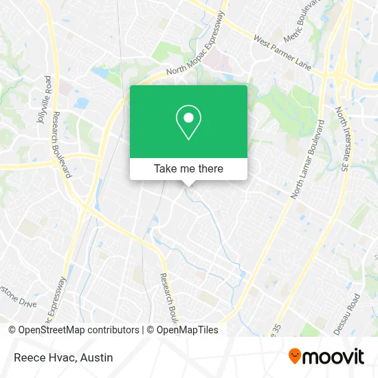 Reece Hvac map
