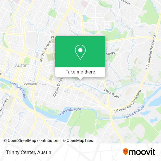 Trinity Center map