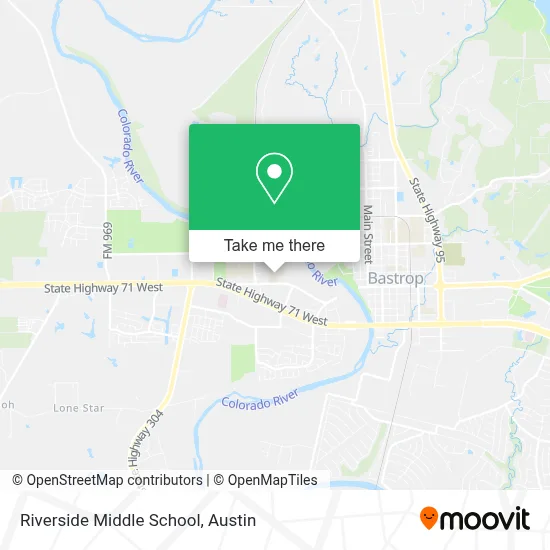 Riverside Middle School map
