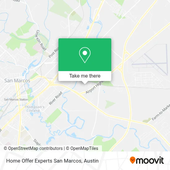 Home Offer Experts San Marcos map