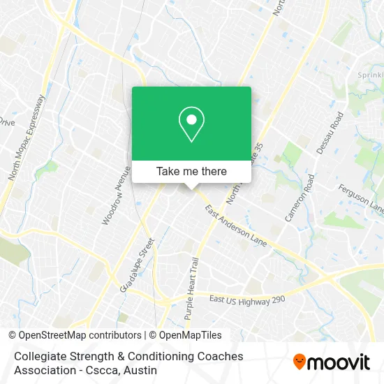 Collegiate Strength & Conditioning Coaches Association - Cscca map