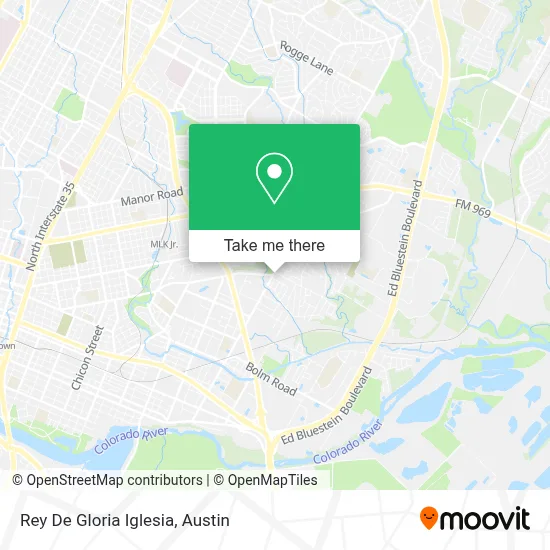 Rey De Gloria Iglesia map
