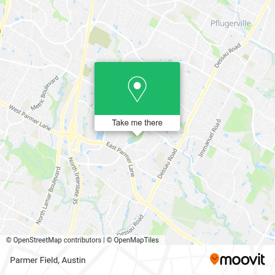 Parmer Field map