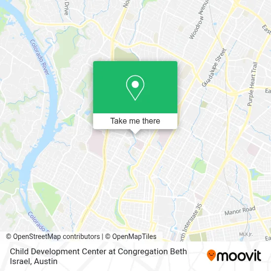 Child Development Center at Congregation Beth Israel map