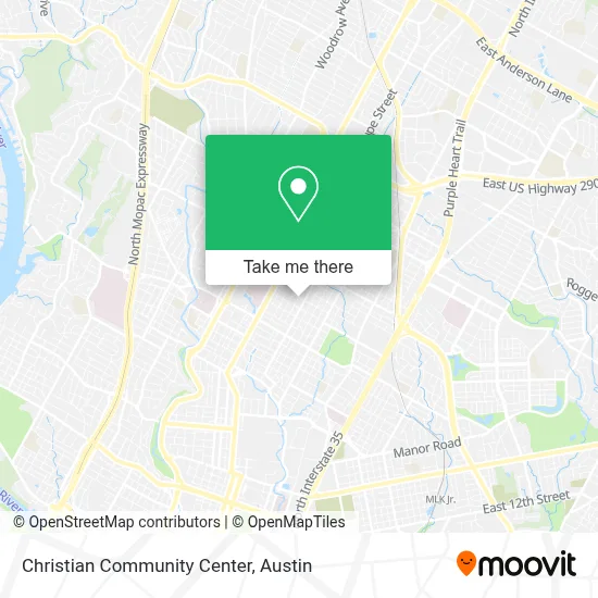 Christian Community Center map