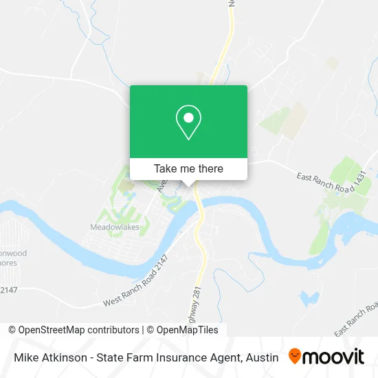 Mike Atkinson - State Farm Insurance Agent map