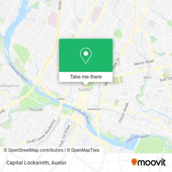 Capital Locksmith map