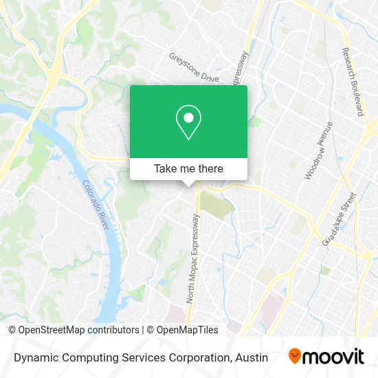 Dynamic Computing Services Corporation map