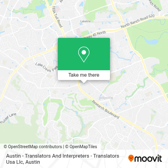 Austin - Translators And Interpreters - Translators Usa Llc map