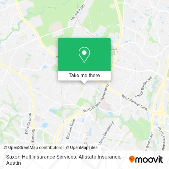 Saxon-Hall Insurance Services: Allstate Insurance map