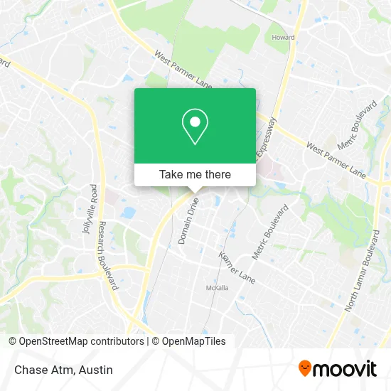 Chase Atm map