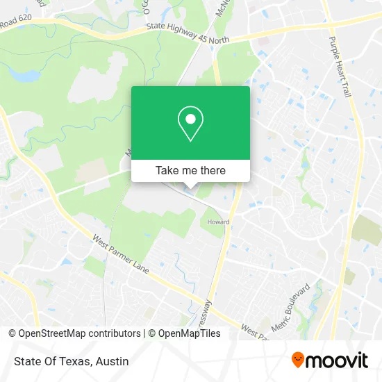State Of Texas map