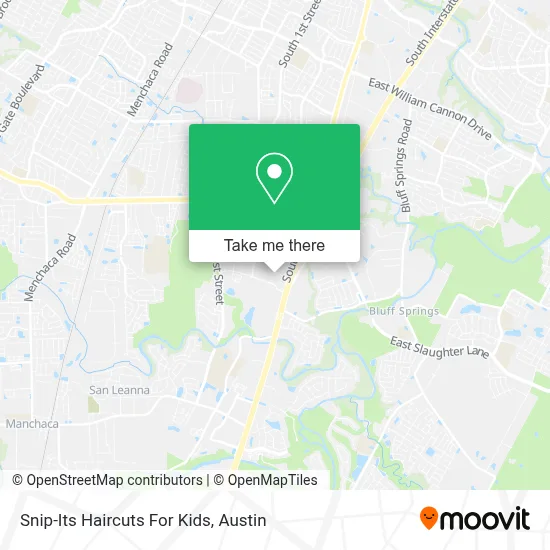 Snip-Its Haircuts For Kids map