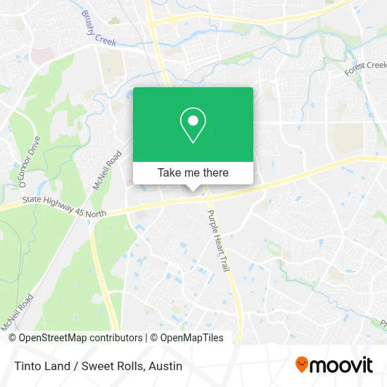 Tinto Land / Sweet Rolls map