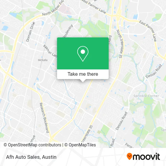 Afh Auto Sales map