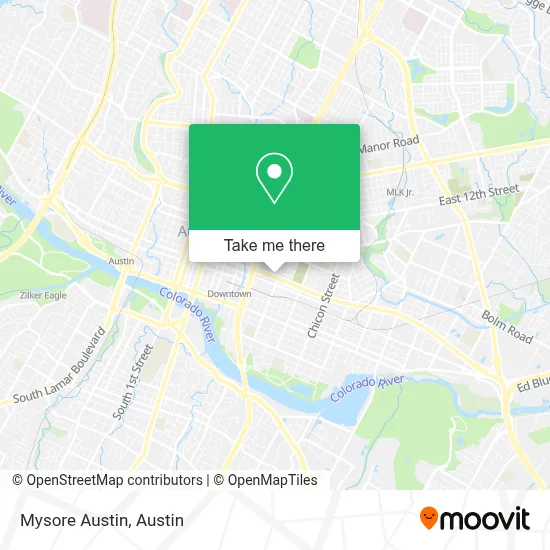 Mysore Austin map