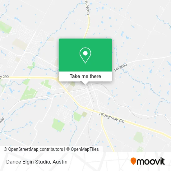 Dance Elgin Studio map