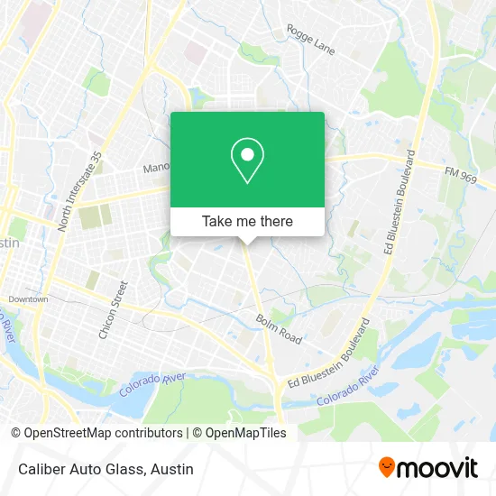Caliber Auto Glass map