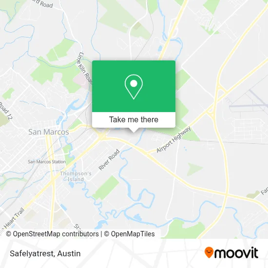 Safelyatrest map