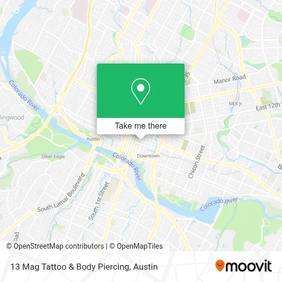 13 Mag Tattoo & Body Piercing map