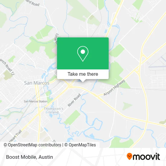 Boost Mobile map