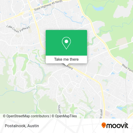 Postalnook map